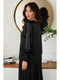 Viscose Long Sleeve with Smoked Cuff Black-Shirt-MILIO MILANO-XS-Black-Urbanheer