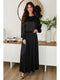Viscose Long Sleeve with Smoked Cuff Black-Shirt-MILIO MILANO-XS-Black-Urbanheer