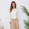 Viscose Silky Long Sleeve Top-Top-MILIO MILANO-XS-Urbanheer