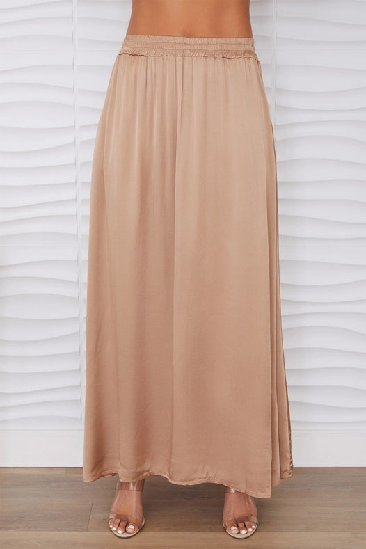 Viscose Silky Maxi Skirt-SKIRT-MILIO MILANO-XS-Urbanheer