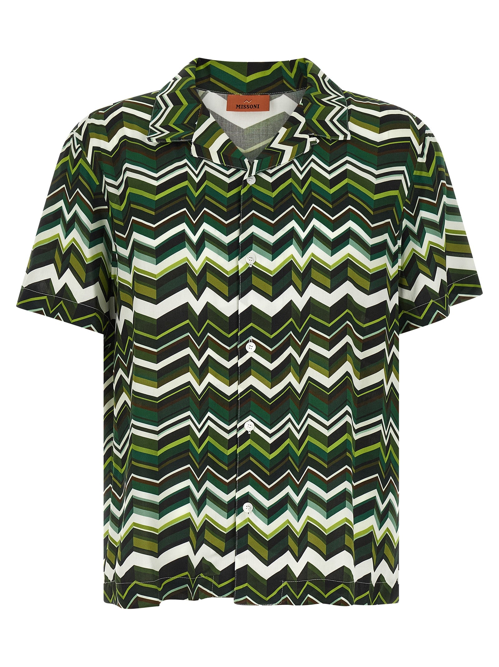 Viscose Zigzag Summer Shirt for Comfort