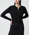 Vivienne Westwood Black cropped wool and silk cardigan
