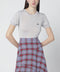 Vivienne Westwood Light grey Bea wool and silk top