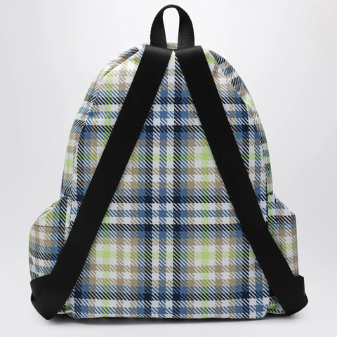 Vivienne Westwood Medium backpack with George check pattern and logo