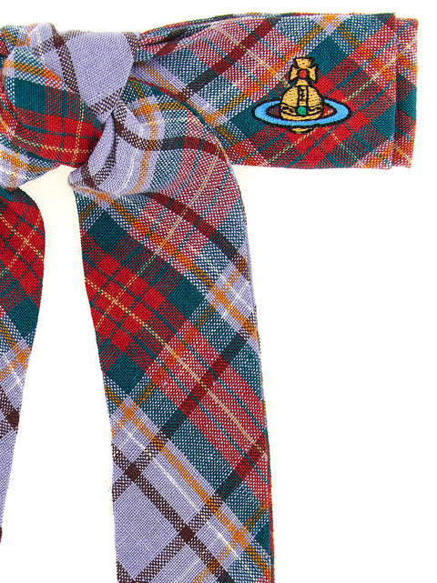 Vivienne Westwood Rtw Tartan Hair Clip