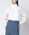 Vivienne Westwood White Halston shirt with cut-out details