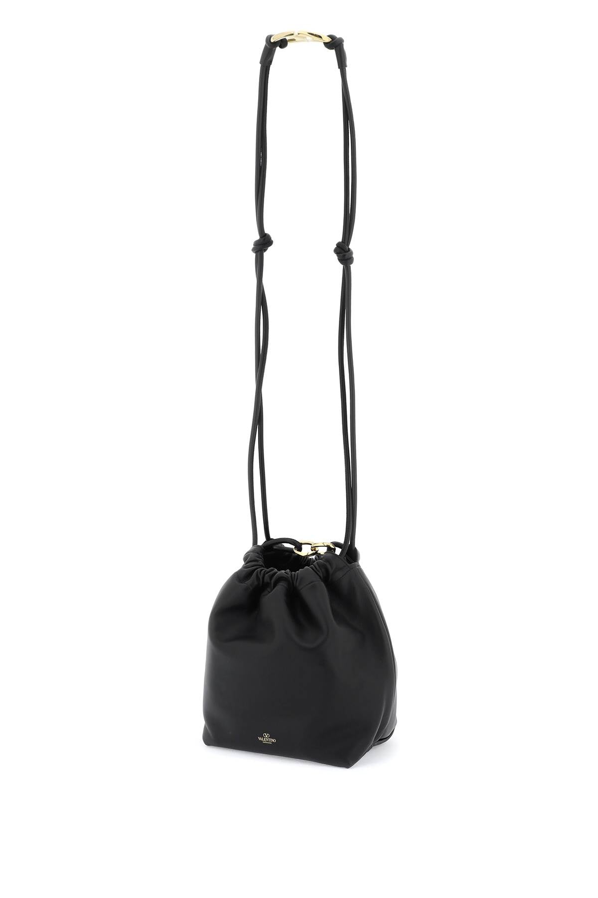 Vlogo Pouf Bucket Bag With Nero-Bag-Valentino GARAVANI-os-Urbanheer