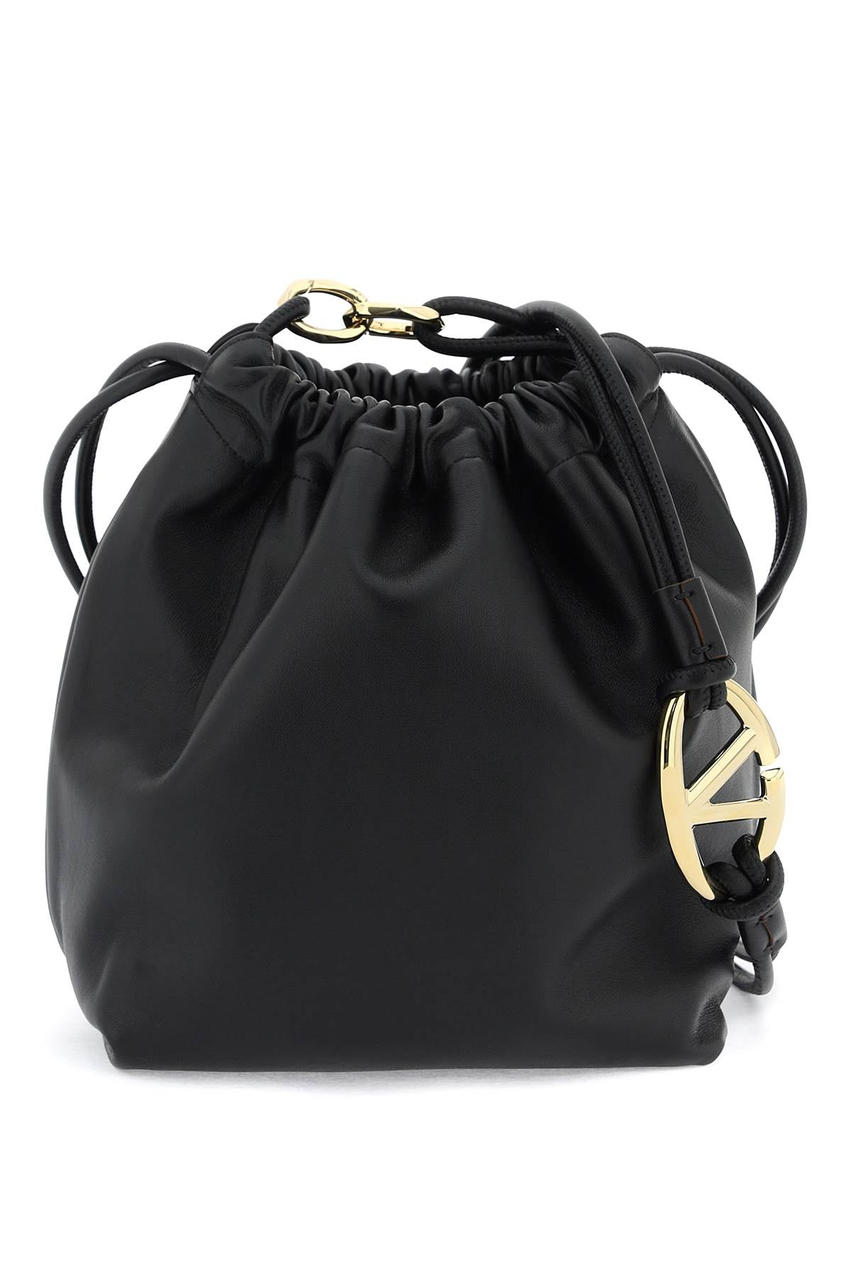 Vlogo Pouf Bucket Bag With Nero-Bag-Valentino GARAVANI-os-Urbanheer