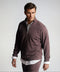 Voey Quarter Zip Sweatshirt - Espresso