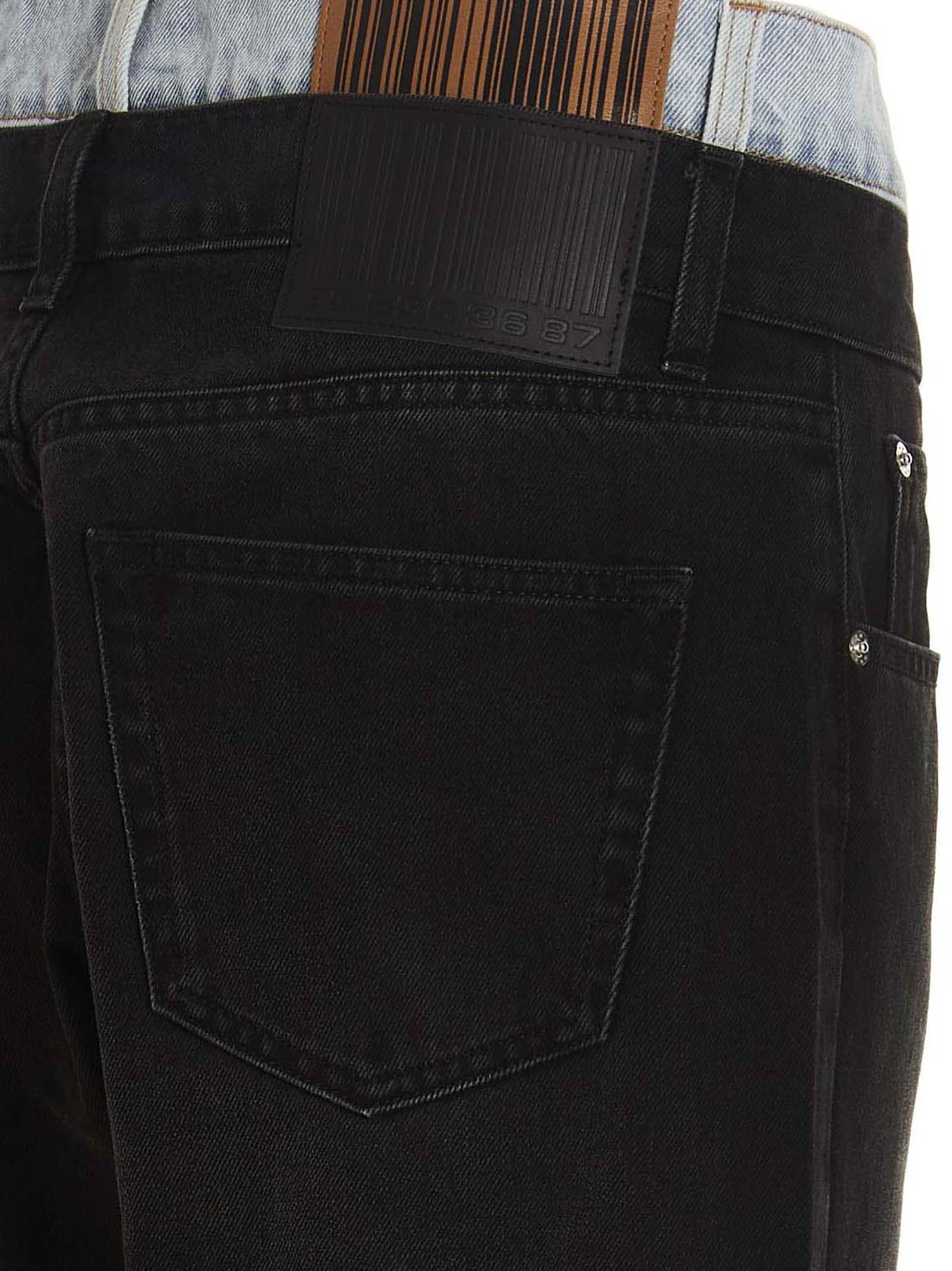 Vtmnts Double Waisted Jeans