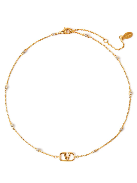 Valentino Garavani Vlogo Necklace