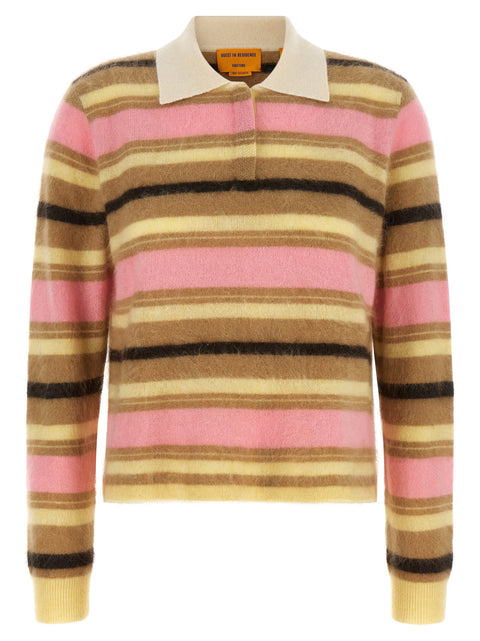 Guest In Residence Grizzly Cropped Rugby Polo Shirt