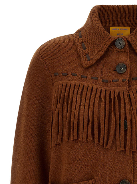 Guest In Residence Western Fringe Jacket