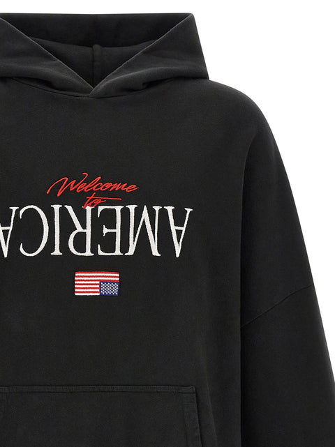 Willy Chavarria Welcome To America-hooligan Hoodie