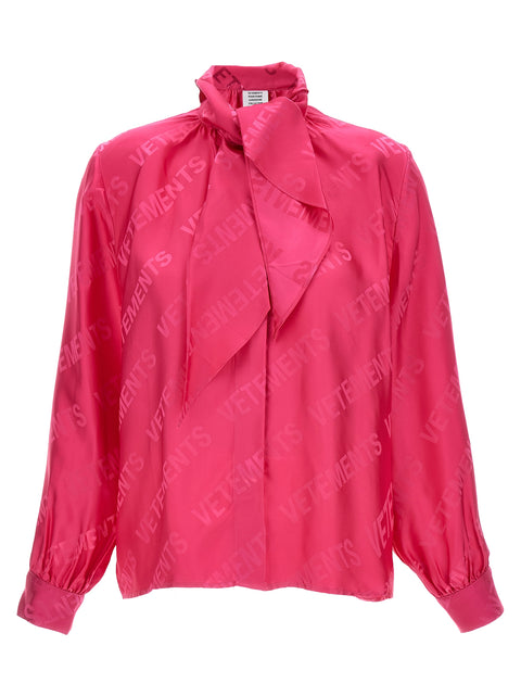 Vetements Monogram Blouse