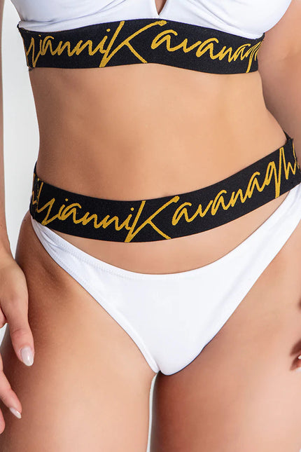 WHITE AUTHENTIC BIKINI-Bikini Panty-Gianni Kavanagh-Urbanheer