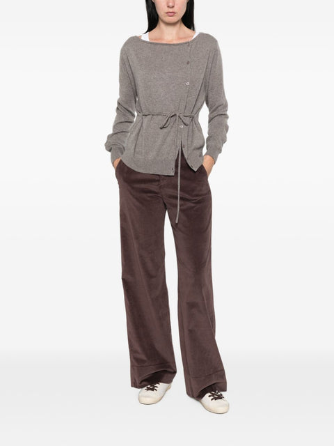 WHITE SAND Trousers BLACK
