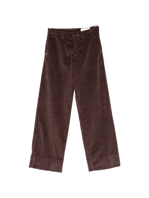 WHITE SAND Trousers BLACK