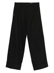 WHITE SAND Trousers Black