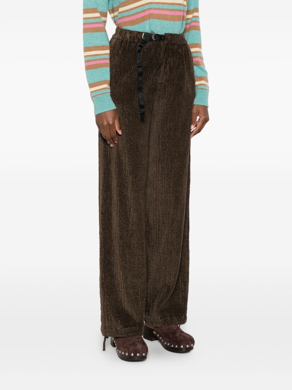 WHITE SAND Trousers Brown