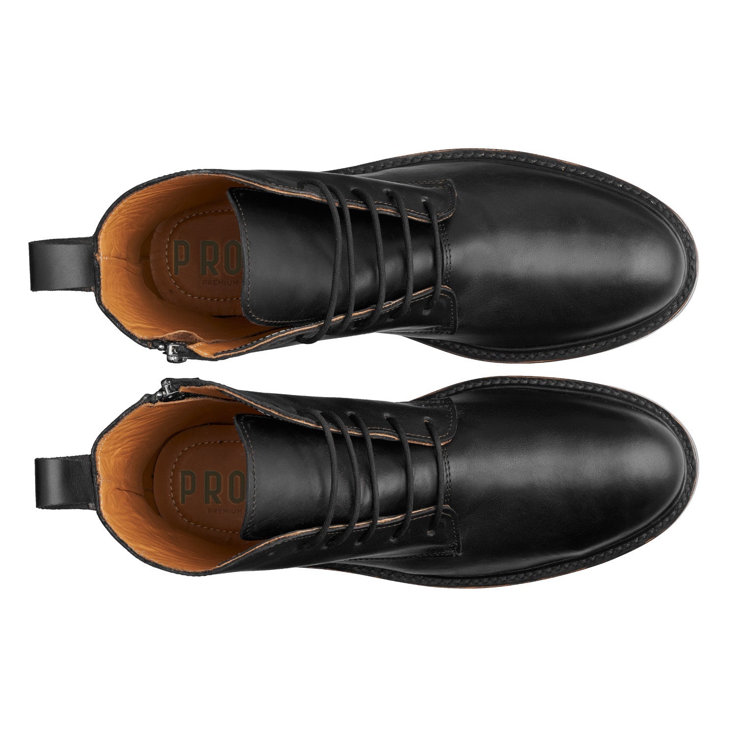 WOMEN STEEL TOE BOOT ELISE BLACK-Lace-up-Proxon Premium Workwear-5-Urbanheer