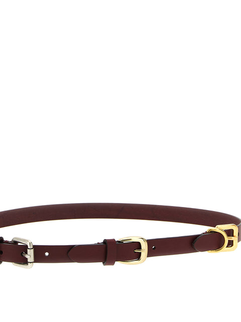 Etro Triple Buckle Belt