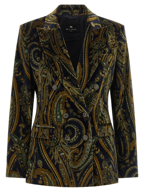 Etro Double-breasted Blazer