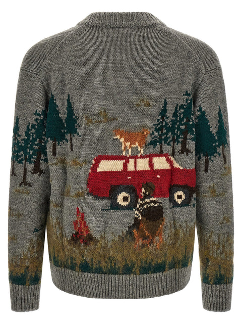 Junya Watanabe Intarsia Cardigan