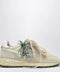 AUTRY Reelwind Super Vintage sneakers in écru nylon and suede