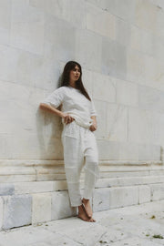 Wabi Sabi Linen Trousers-Trousers-A Perfect Nomad-XS/S-WHITE-Urbanheer