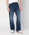 Wales Bonner Washed-out indigo blue jeans