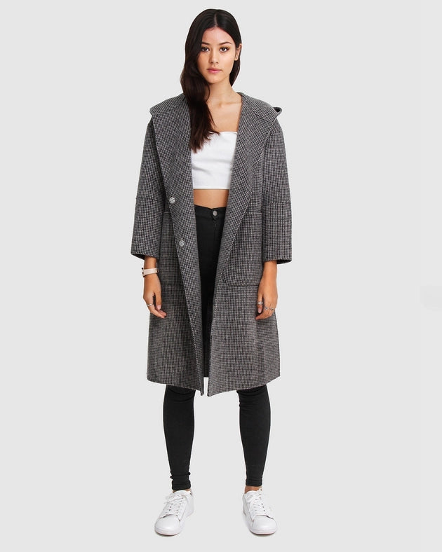 Walk This Way Wool Blend Oversized Coat-Coat-Belle & Bloom-S-Urbanheer