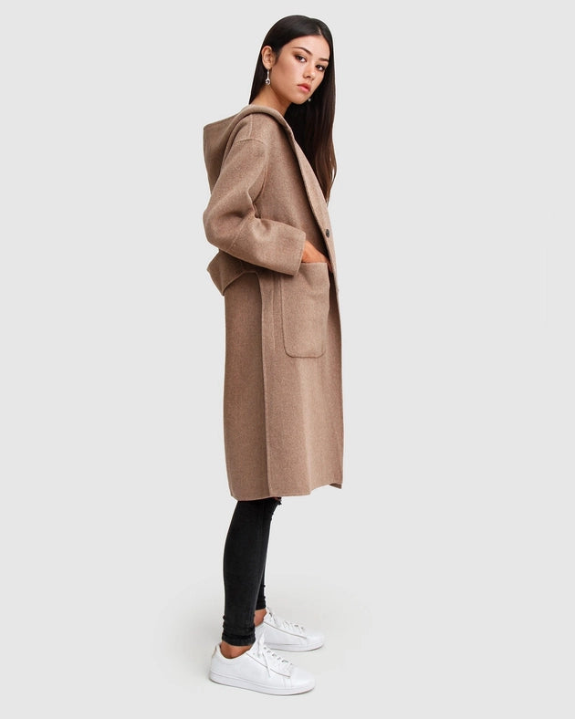 Walk This Way Wool Blend Oversized Coat-Coat-Belle & Bloom-XS-Urbanheer