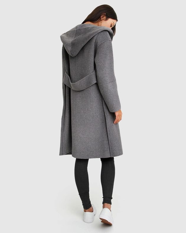 Walk This Way Wool Blend Oversized Coat-Coat-Belle & Bloom-S-Urbanheer