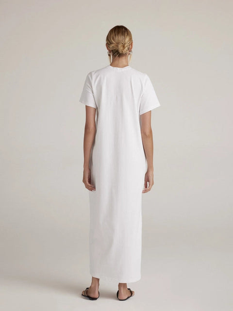 Walker Maxi WHITE-Shirt Dress-CLYQUE-XS-WHITE-Urbanheer