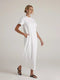Walker Maxi WHITE-Shirt Dress-CLYQUE-XS-WHITE-Urbanheer