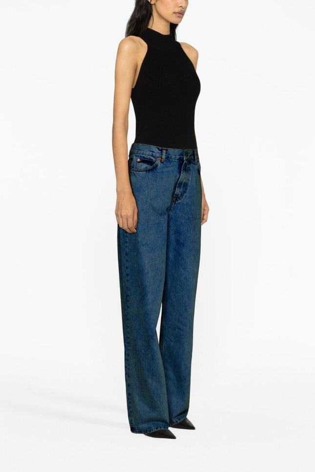 WARDROBE NYC Jeans Blue-women>clothing>jeans>classic-WARDROBE NYC-Urbanheer