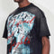 Warning Not So Quiet Howling Wolf Cropped Tee-Tee-First Row-S-Black-Urbanheer