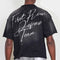 Warning Not So Quiet Howling Wolf Cropped Tee-Tee-First Row-S-Black-Urbanheer