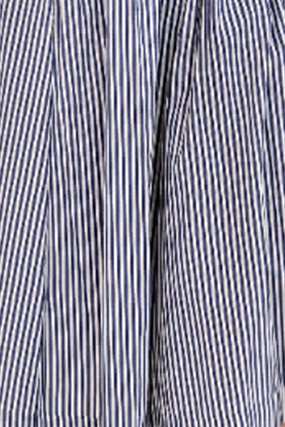 Wash & Wear Breezy Blouson Dress - Stripe Navy/White-Dress-Gretchen Scott LLC-XS-Navy/White-Urbanheer