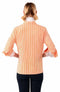 Wash / Wear Forget Me Knot Top - Stripe Orange-Top-Gretchen Scott LLC-XXS-Orange-Urbanheer