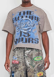 Washed Bright Future Shining Tee GREY-Tee-First Row-S-GREY-Urbanheer