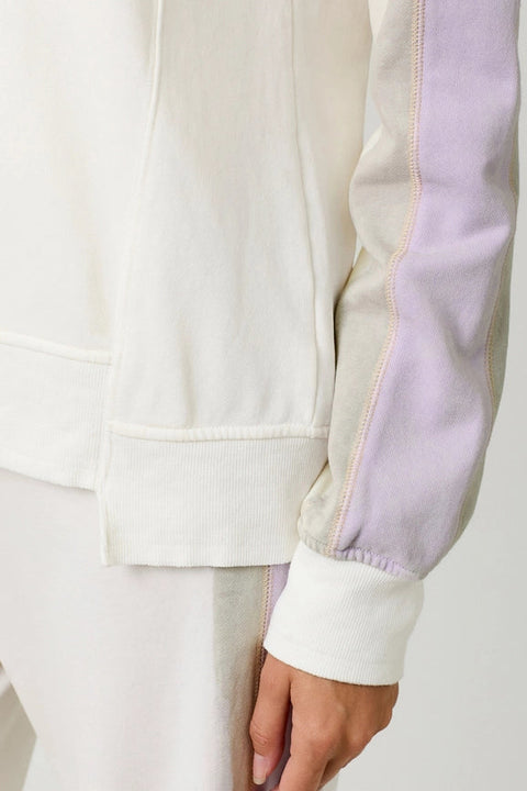 Washed Color Block Terry Top-Top-Mystree-S-Washed Ivory-Urbanheer