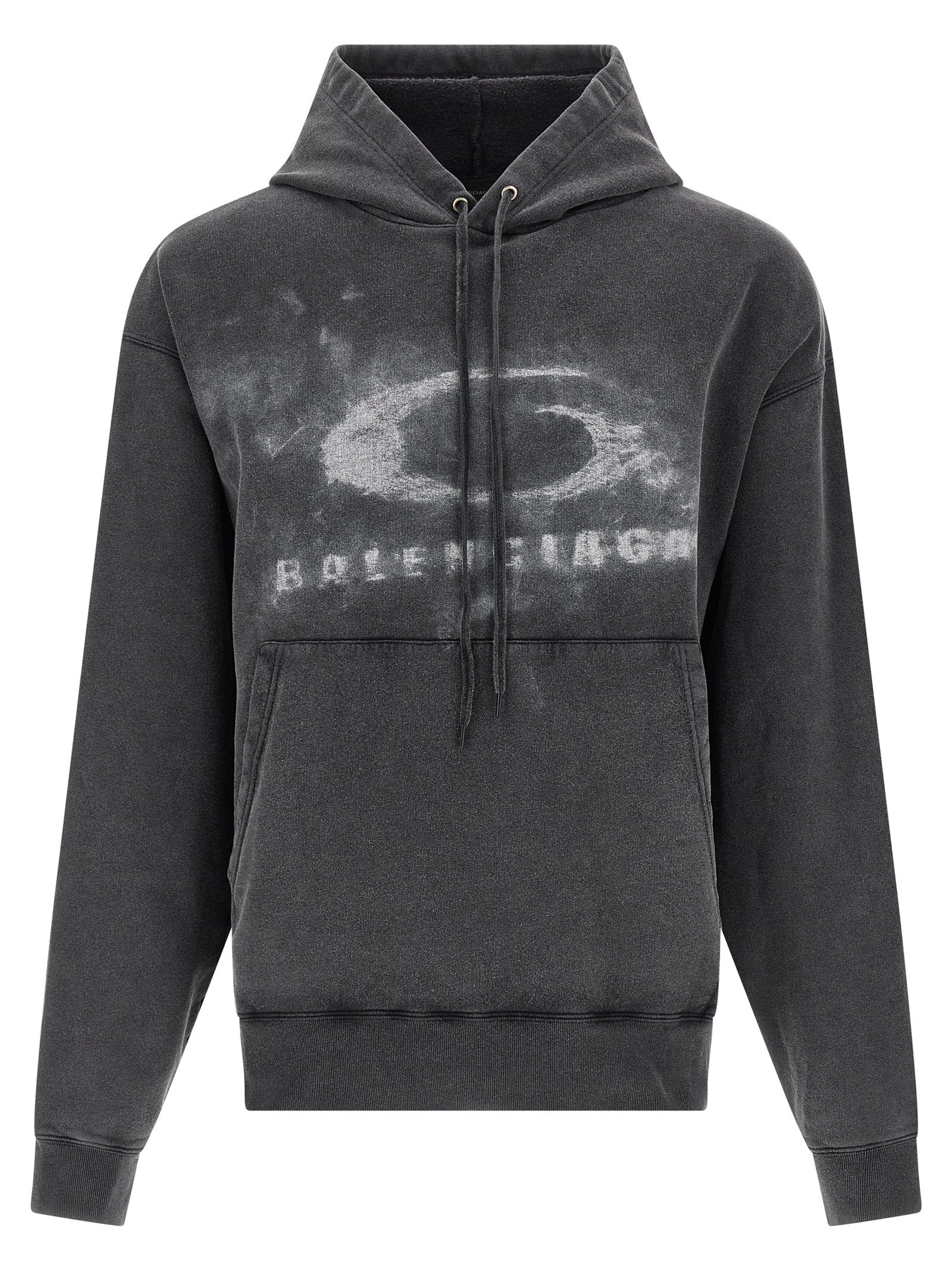 Washed Crayon Loop Fleece Hoodie