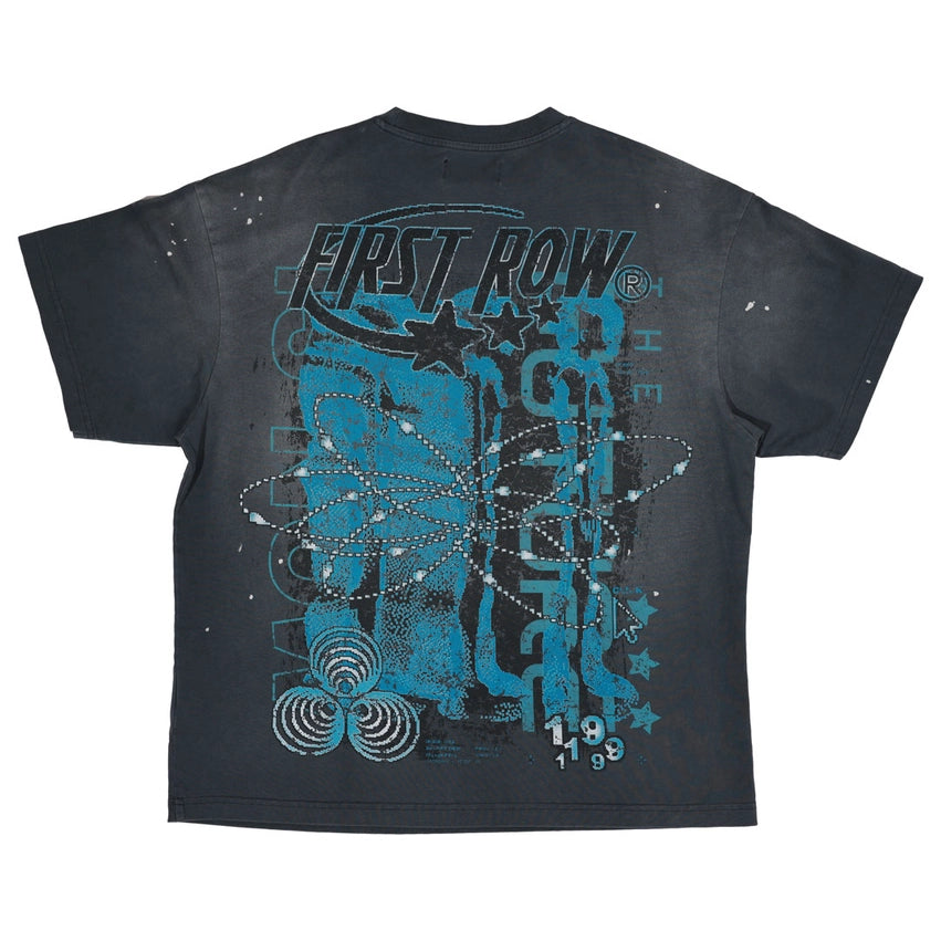 Washed Humanity First Chain Tee-Tee-First Row-S-Grey-Urbanheer