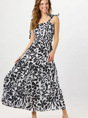 Waverly Maxi Dress Bora Bora Black-Dress-Tiare Hawaii-One Size-Bora Bora Black-Urbanheer