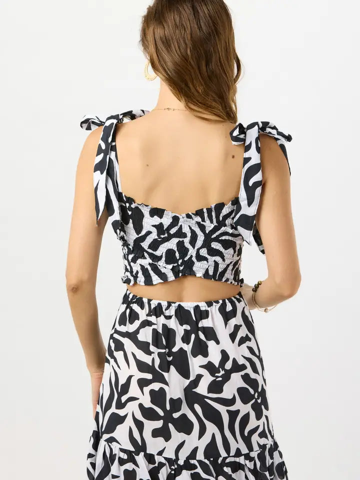 Waverly Maxi Dress Bora Bora Black-Dress-Tiare Hawaii-One Size-Bora Bora Black-Urbanheer