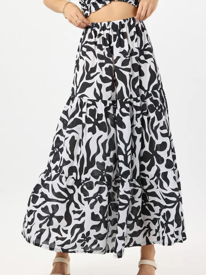 Waverly Maxi Dress Bora Bora Black-Dress-Tiare Hawaii-One Size-Bora Bora Black-Urbanheer