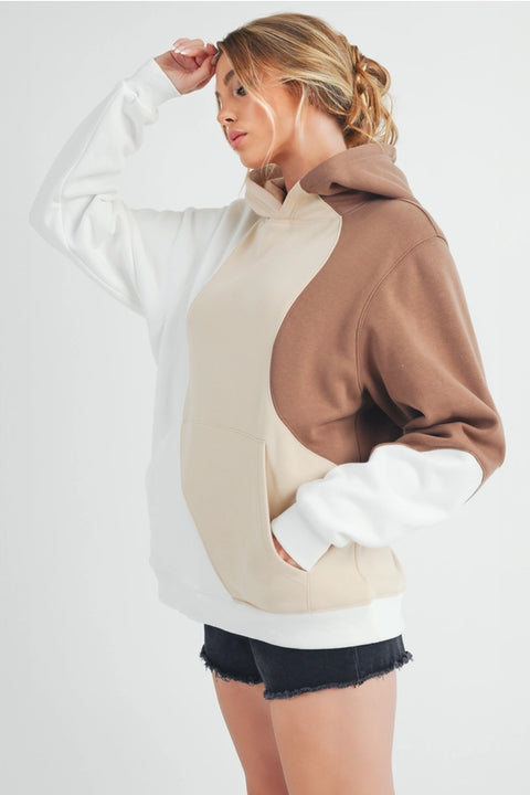 Wavey Hoodie Sand-Hoodie-AEMI + CO-S-Sand-Urbanheer