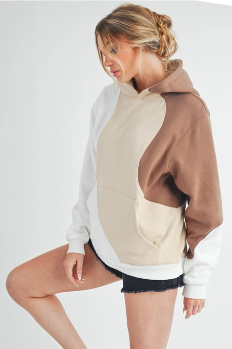 Wavey Hoodie Sand-Hoodie-AEMI + CO-S-Sand-Urbanheer